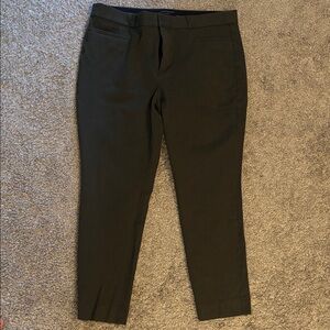 Banana Republic Sloan Curvy Fit Women's Olive Green Pants